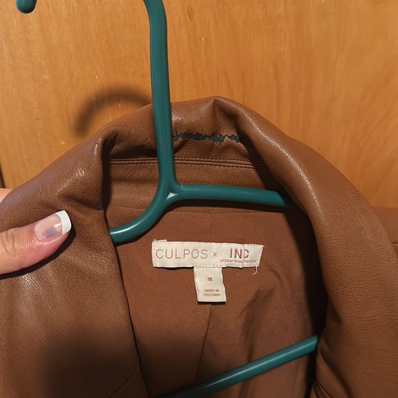 Leather blazer (oversized ) in a good way - Picture 3 of 4